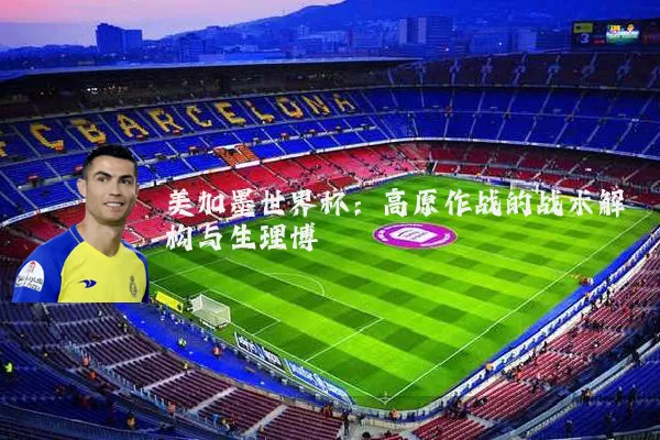 美加墨世界杯:高原作战的战术解构与生理博弈